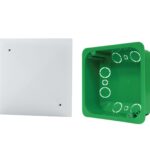 Caixa quadrada c/ tampa paredes ocas TEV