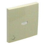 90797TMF Tecla para luminosos com símbolo luz marfim