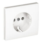 50632TBR Centro para Tomada Schuko Branco com Obturador Efapel