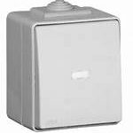 48152CCZ Botão Basculante Luminoso 250V~ Cinza Efapel