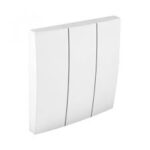 90661TBR Tecla Tripla Branco