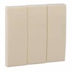 50661TMF Tecla Tripla Marfim Efapel