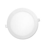 Painel Led 12W Slim Redondo Branco
