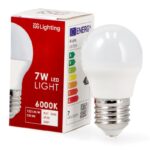 Lâmpada LED G45 E27 7W