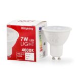 Lâmpada LED GU10 SMD PLUS 7W 60º Dimável Triac
