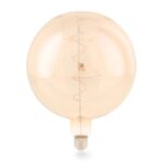 Lâmpada Led Filamento Espiral E27 G200 2300K 4W ámbar